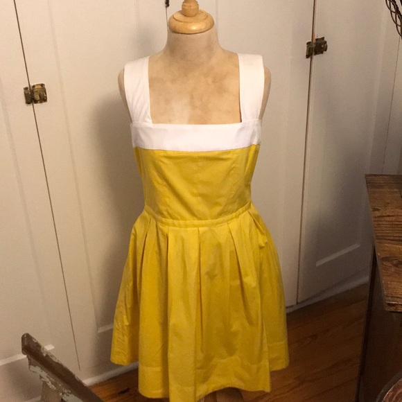 gap yellow dress